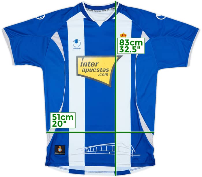 2009-10 Espanyol Home Shirt - 5/10 - (L)