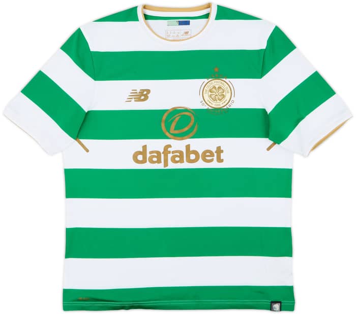 2017-18 Celtic 'Lisbon Lions 50th Anniversary' Home Shirt - 6/10 - (M)
