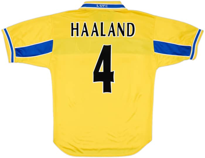 1999-00 Leeds United Third Shirt Haaland #4 - 8/10 - (M)