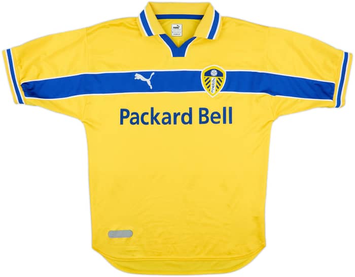 1999-00 Leeds United Third Shirt Haaland #4 - 8/10 - (M)