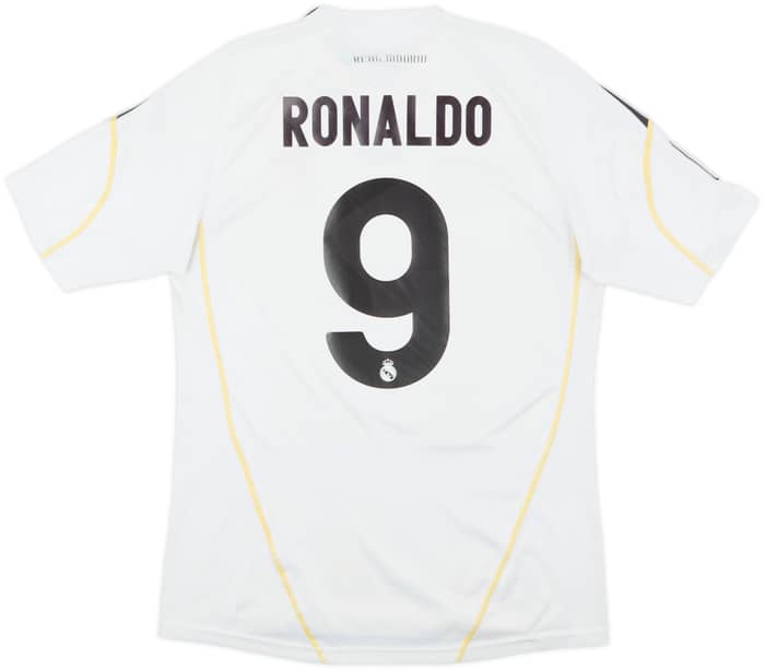 2009-10 Real Madrid Home Shirt Ronaldo #9 - 5/10 - (M)