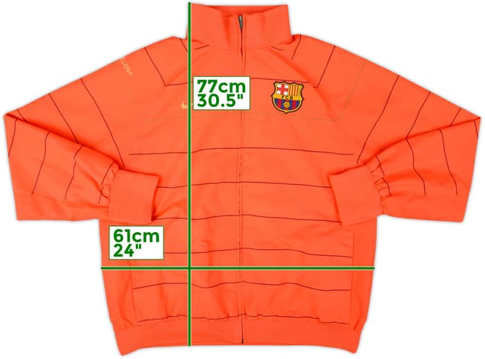 2008-09 Barcelona Nike Track Jacket - 8/10 - (XL)