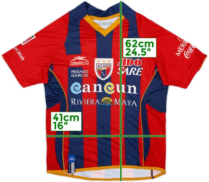 2009-10 Atlante Home Shirt - 8/10 - (Women's M)