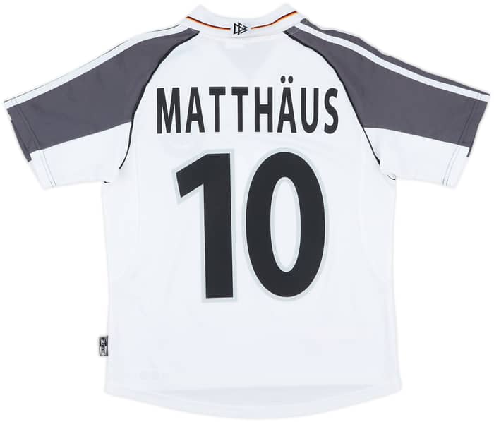 2000-02 Germany Home Shirt Matthaus #10 - 7/10 - (Y)