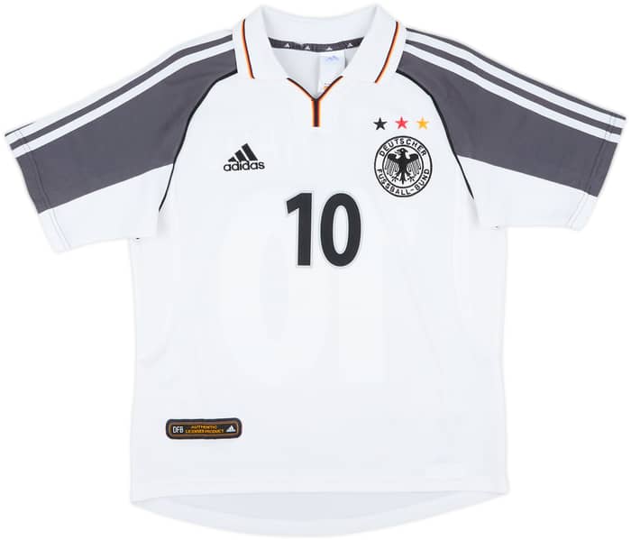 2000-02 Germany Home Shirt Matthaus #10 - 7/10 - (Y)