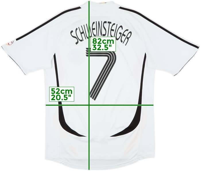 2005-07 Germany Home Shirt Schweinsteiger #7 - 5/10 - (M)