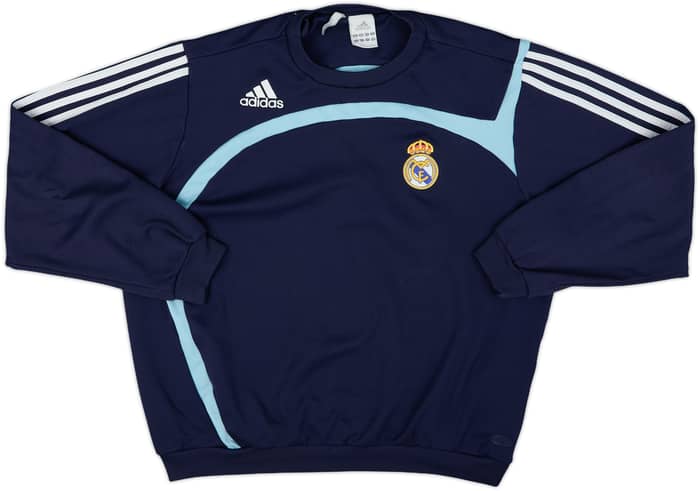 2007-08 Real Madrid adidas Sweat Top - 5/10 - (M/L)
