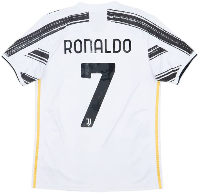 2020-21 Juventus Home Shirt Ronaldo #7 - 5/10 - (M)