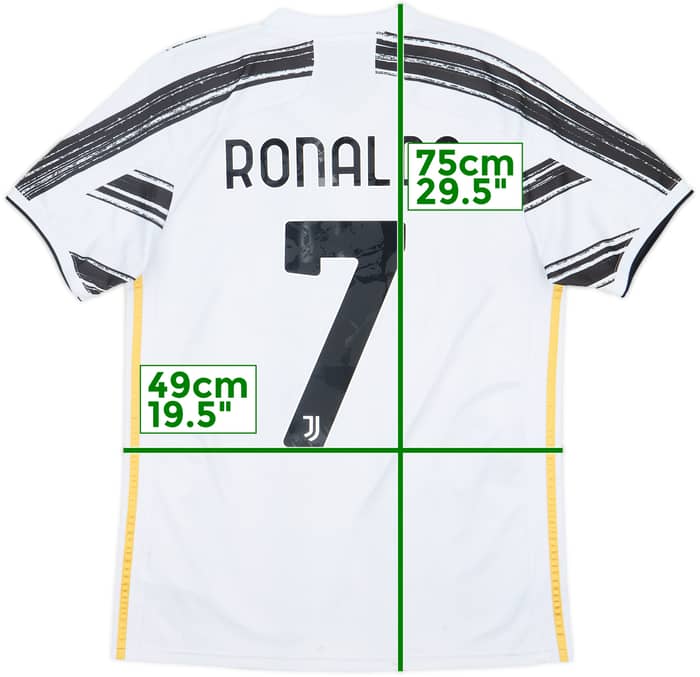 2020-21 Juventus Home Shirt Ronaldo #7 - 5/10 - (M)