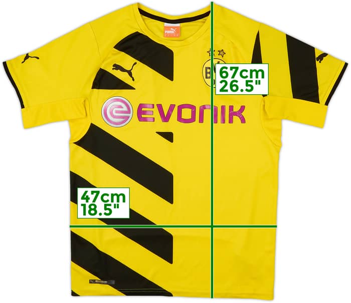 2014-15 Borussia Dortmund Home Shirt - 5/10 - (S)