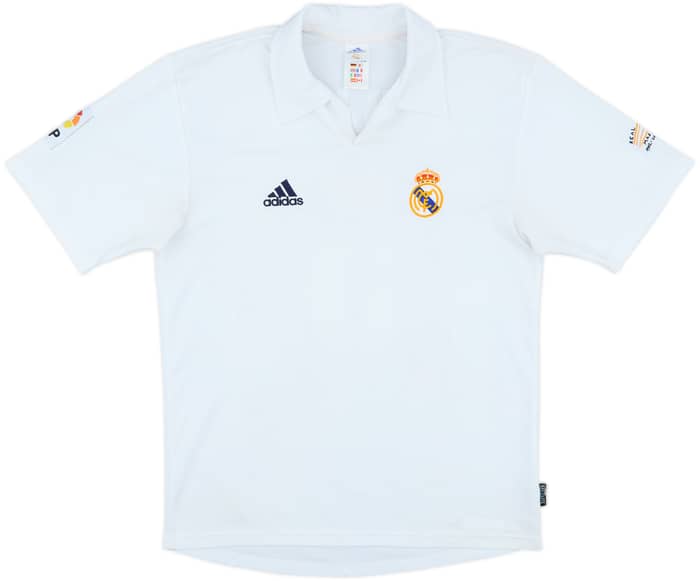 2001 Real Madrid Home Shirt Zidane #5 - 9/10 - (S)