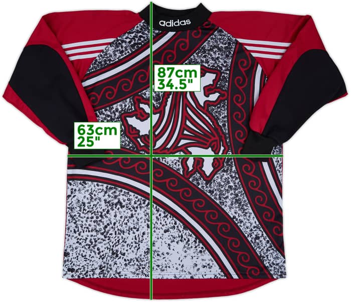 1990s adidas Etrusco GK Template Shirt - 9/10 - (XL)