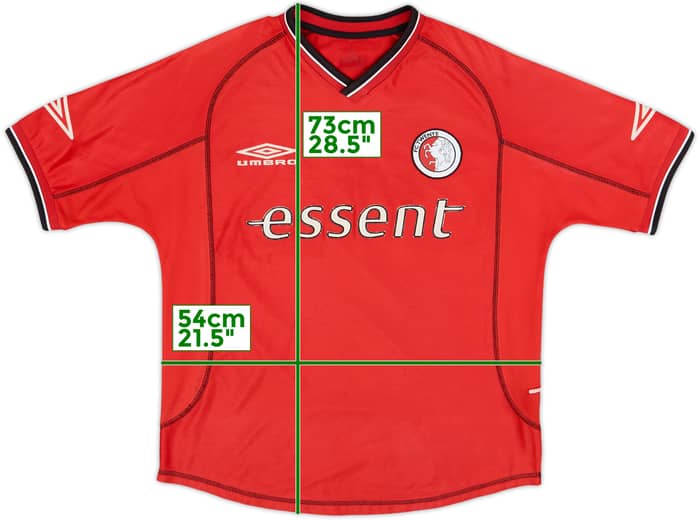 2001-02 FC Twente Home Shirt - 8/10 - (L)
