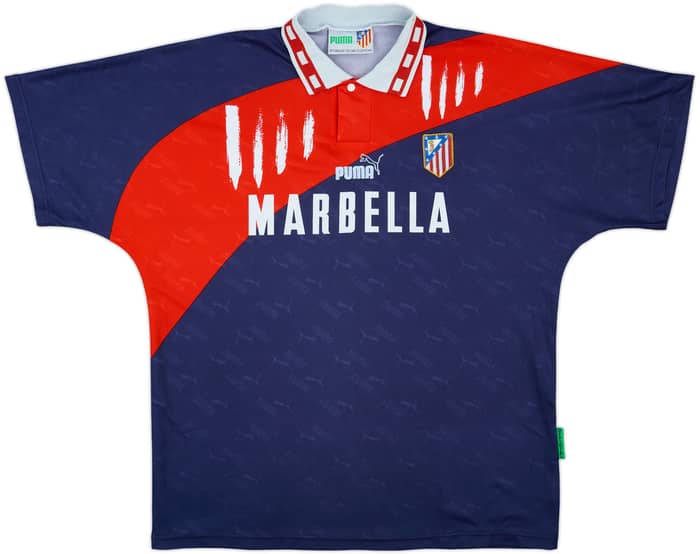 1994-95 Atletico Madrid Away Shirt - 7/10 - (XL)