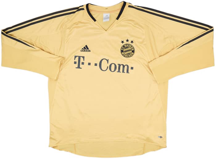 2004-05 Bayern Munich Away L/S Shirt Ballack #13 - 7/10 - (XL)