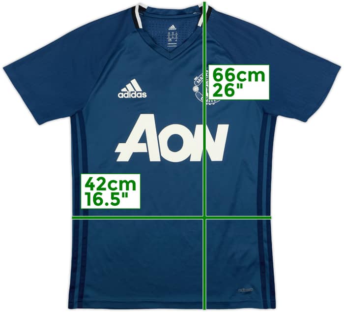 2016-17 Manchester United adizero Training Shirt - 7/10 - (XS)