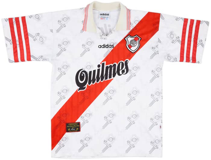 1996-98 River Plate Home Shirt - 7/10 - (L/XL)