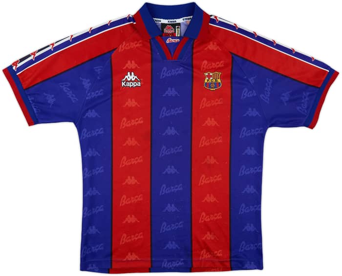 1995-97 Barcelona Home Shirt - 6/10 - (M)