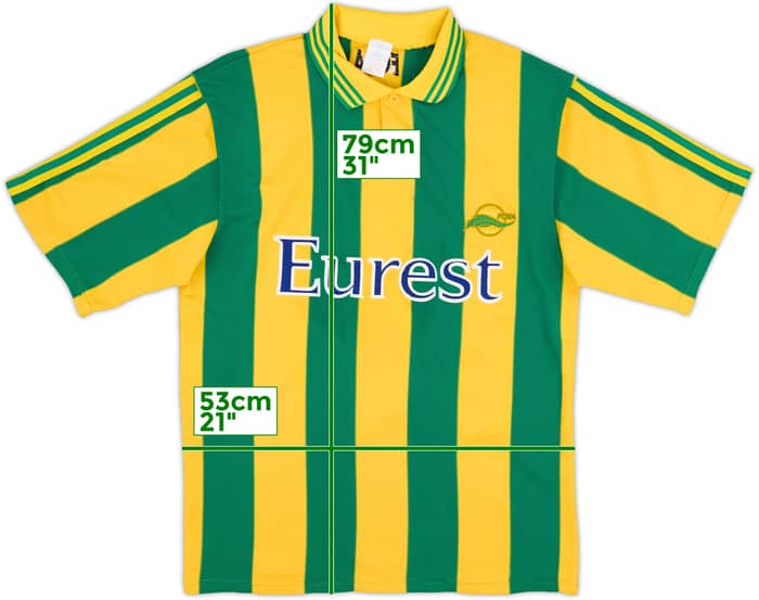 1996-97 Nantes Home Shirt - 4/10 - (L)