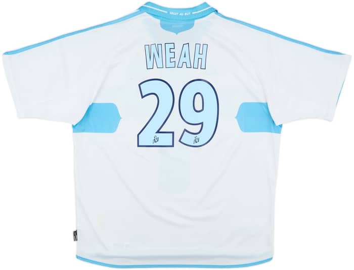 2000-01 Olympique Marseille Home Shirt Weah #29 - 9/10 - (XL)