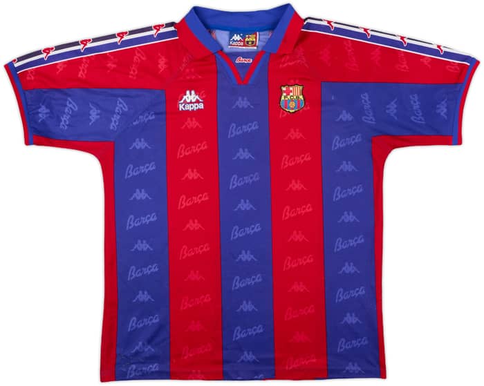 1995-97 Barcelona Home Shirt - 5/10 - (L)
