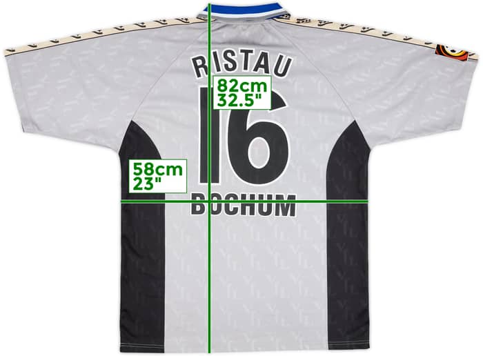 1999-00 VFL Bochum Match Issue Third Shirt Ristau #16