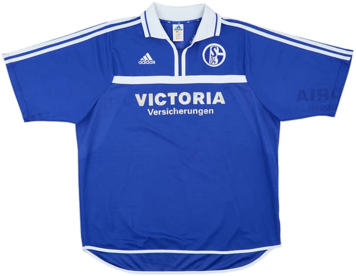 2000-01 Schalke Home Shirt Bohme #8 - 5/10 - (XXL)