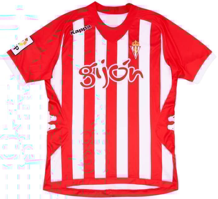 2012-13 Sporting Gijon Home Shirt - 8/10 - (XL)