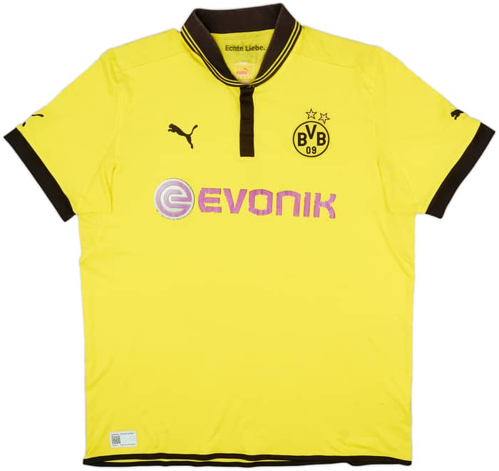 2012-13 Borussia Dortmund Home Shirt - 4/10 - (3XL)