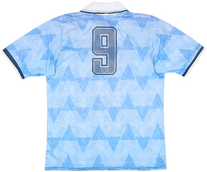 1989-91 Lazio Match Issue Home Shirt #9