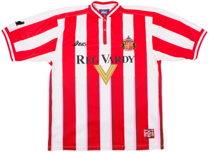 1999-00 Sunderland Home Shirt - 4/10 - (L)