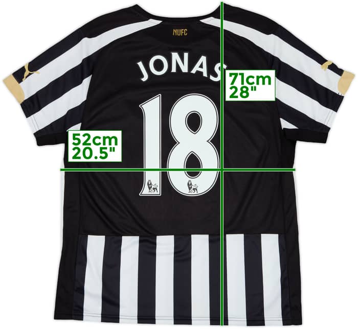 2014-15 Newcastle Home Shirt Jonas #18 - 6/10 - (M)