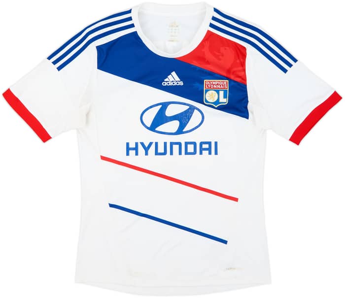 2012-13 Lyon Home Shirt Lacazette #10 - 6/10 - (M)