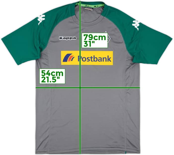 2014-15 Borussia Monchengladbach Kappa Training Shirt - 7/10 - (L)