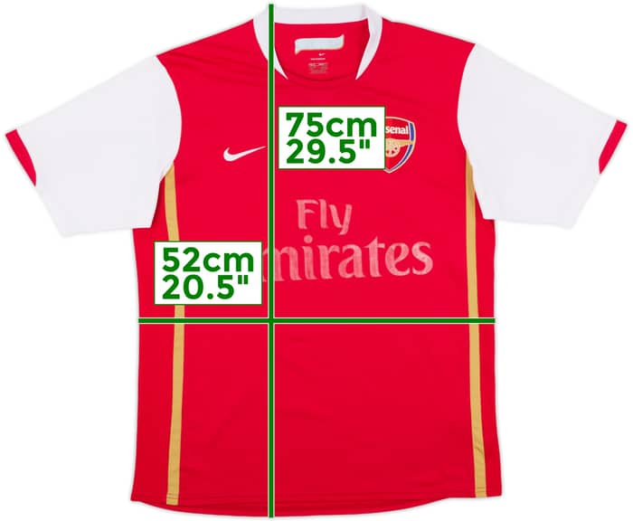 2006-08 Arsenal Home Shirt - 4/10 - (M)