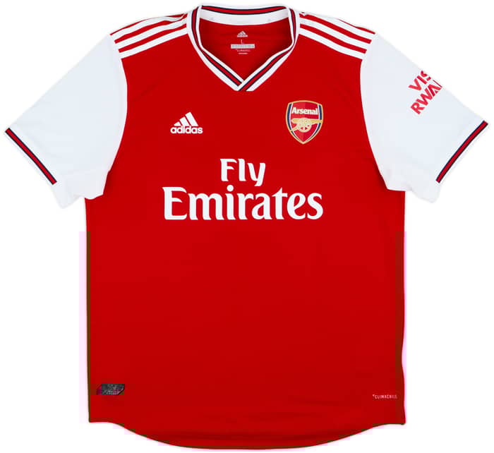 2019-20 Arsenal Authentic Home Shirt Saka #77 - 7/10 - (L)