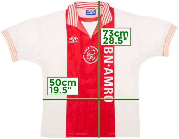 1996-97 Ajax Home Shirt - 4/10 - (M)
