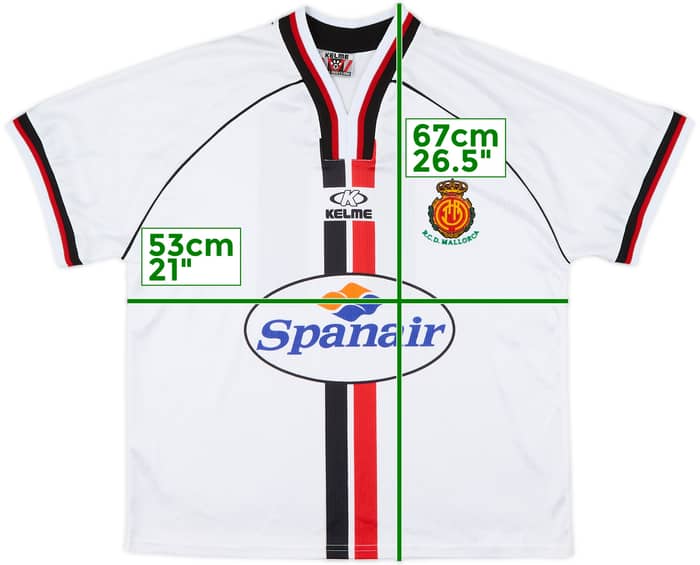 1999-00 Mallorca Away Shirt #11 - 9/10 - (XS)