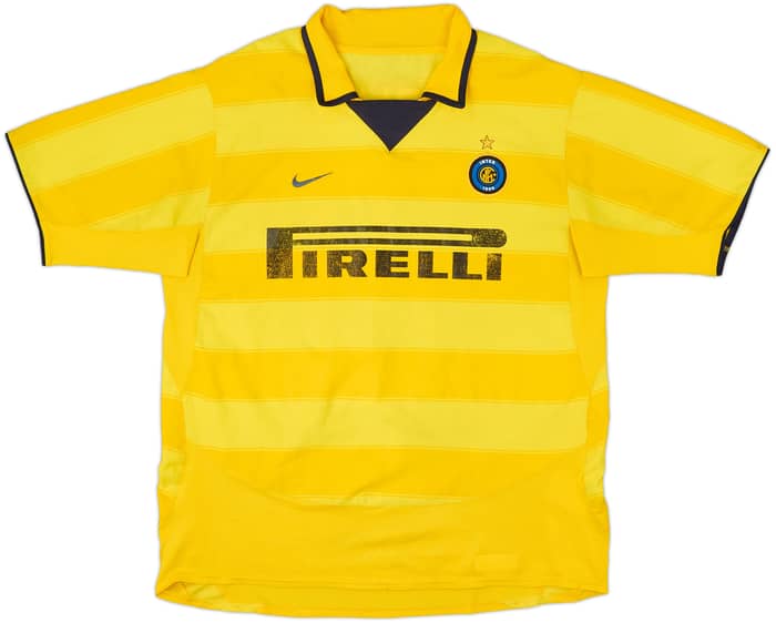 2003-04 Inter Milan Away Shirt Adriano #10 - 6/10 - (XL)