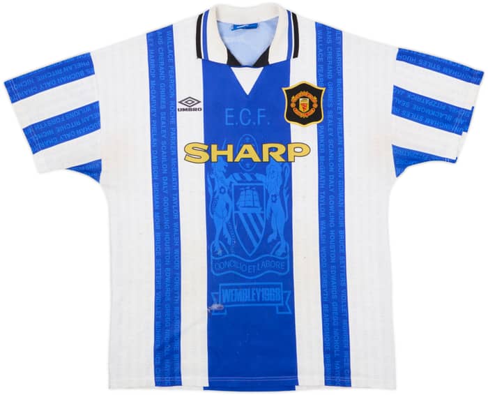 1994-96 Manchester United Third Shirt - 5/10 - (XL)