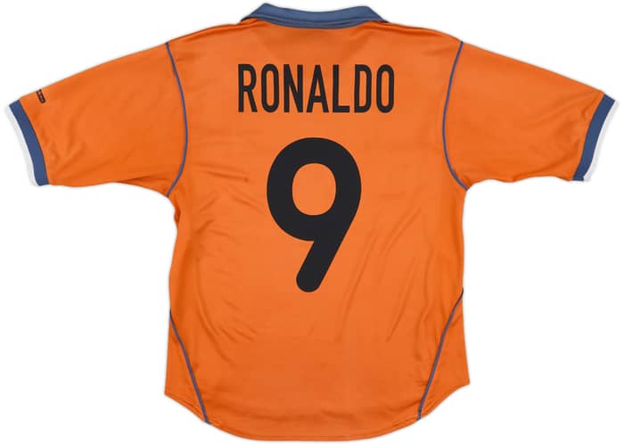 2000-01 Inter Milan Third Shirt Ronaldo #9 - 6/10 - (S)