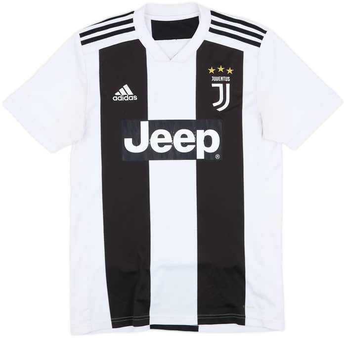2018-19 Juventus Home Shirt Ronaldo #7 - 4/10 - (S)