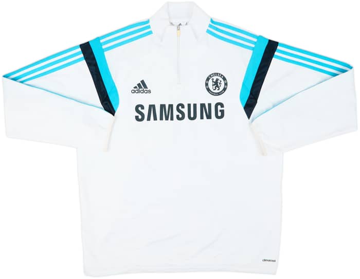 2014-15 Chelsea adidas 1/4 Zip Drill Top - 5/10 - (XL)