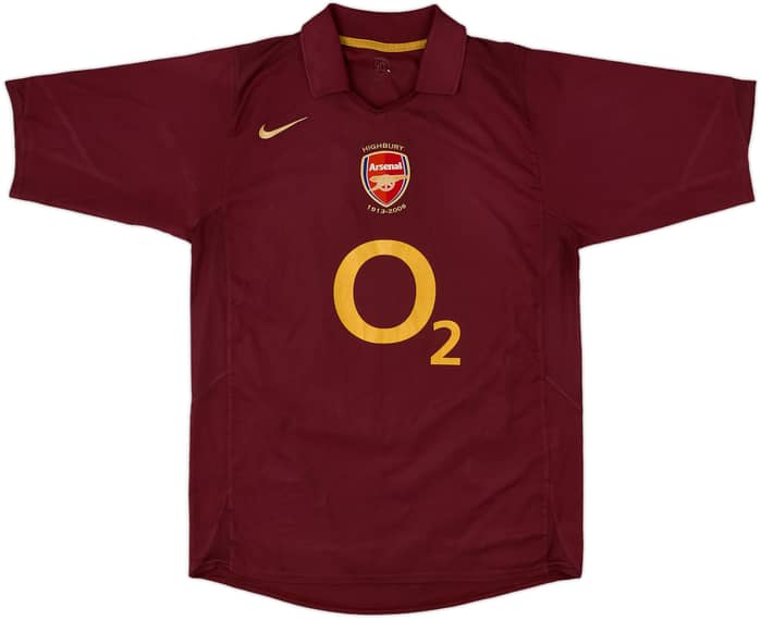 2005-06 Arsenal Home Shirt Henry #14 - 7/10 - (M)
