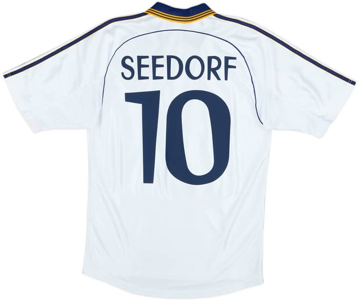 1998-00 Real Madrid Home Shirt Seedorf #10 - 8/10 - (M)