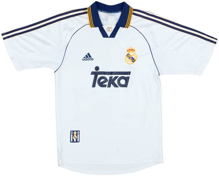 1998-00 Real Madrid Home Shirt Seedorf #10 - 8/10 - (M)