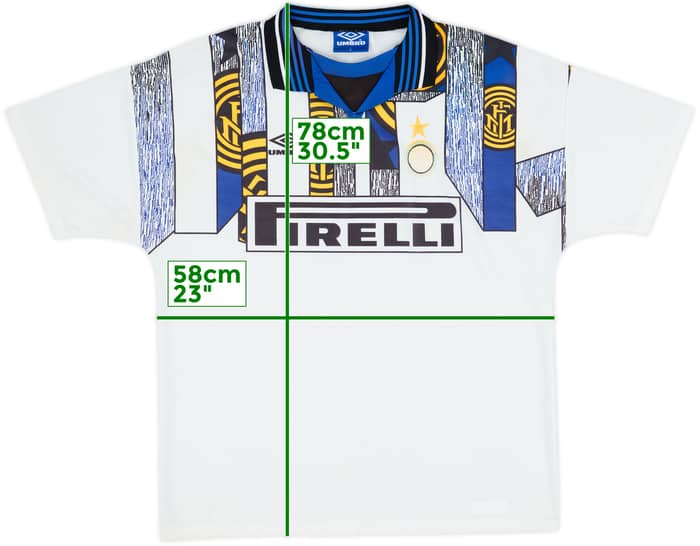 1995-96 Inter Milan Third Shirt - 4/10 - (L)