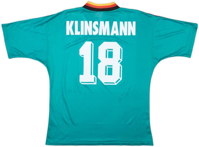 1994-96 Germany Away Shirt Klinsmann #18 - 5/10 - (XL)