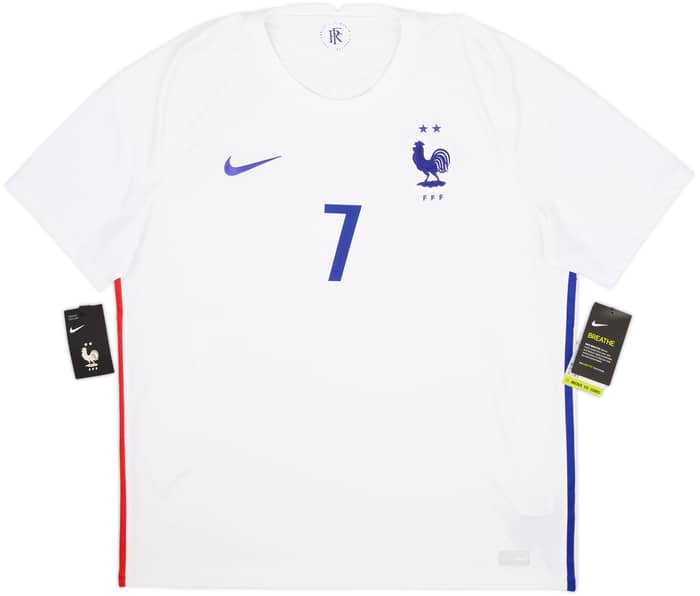 2020-21 France Away Shirt Griezmann #7 (XL)