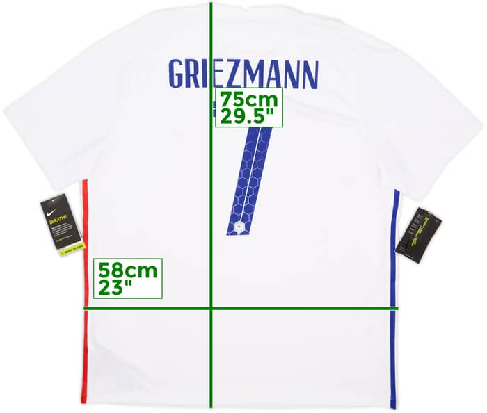 2020-21 France Away Shirt Griezmann #7 (XL)